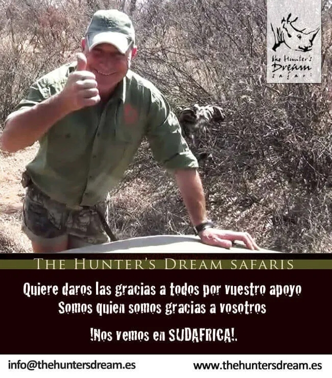 Precios y Tarifas de los safaris de caza en Sudáfrica The Hunter's Dream