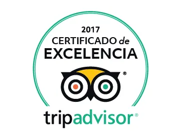 CERTIFICADO DE EXCELENCIA TripAdvisor PARA THE HUNTER'S DREAM SAFARI